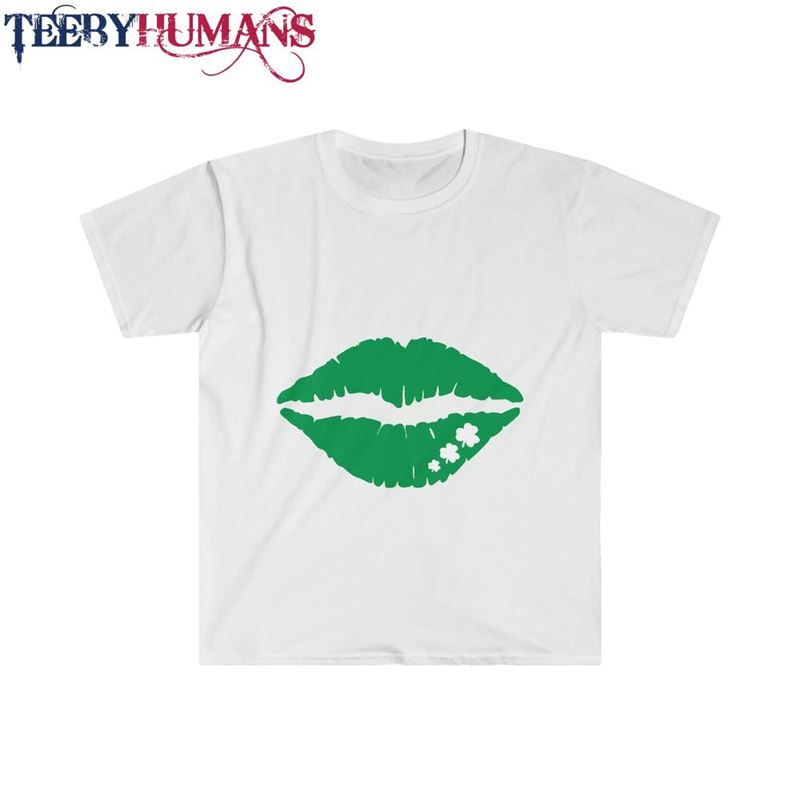 St Patrick’s Lips Unisex Softstyle T-Shirt Hoodie