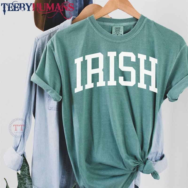 St Patricks Lucky Irish T-Shirt Paddys Shirt Saint Pattys Tee Classic Hoodie