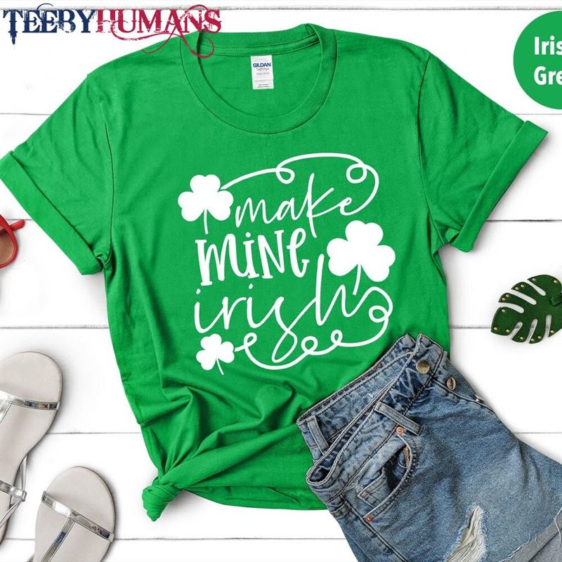 St Patrick’s T-Shirt Shamrock Shirt Sweatshirt Unisex