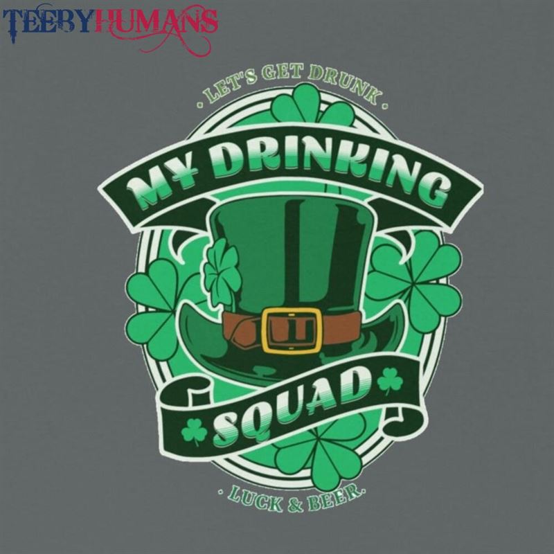 T-Shirt For St Patrick’s Day Drinking Party Clothing Patricks Shirt Women Hoodie Unisex