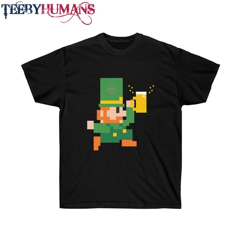 Tdt St Patricks Day 8Bit Unisex T-Shirt