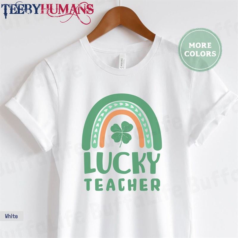 Teacher St Patrick’s Day Shirt Lucky Irish T-Shirt Hoodie