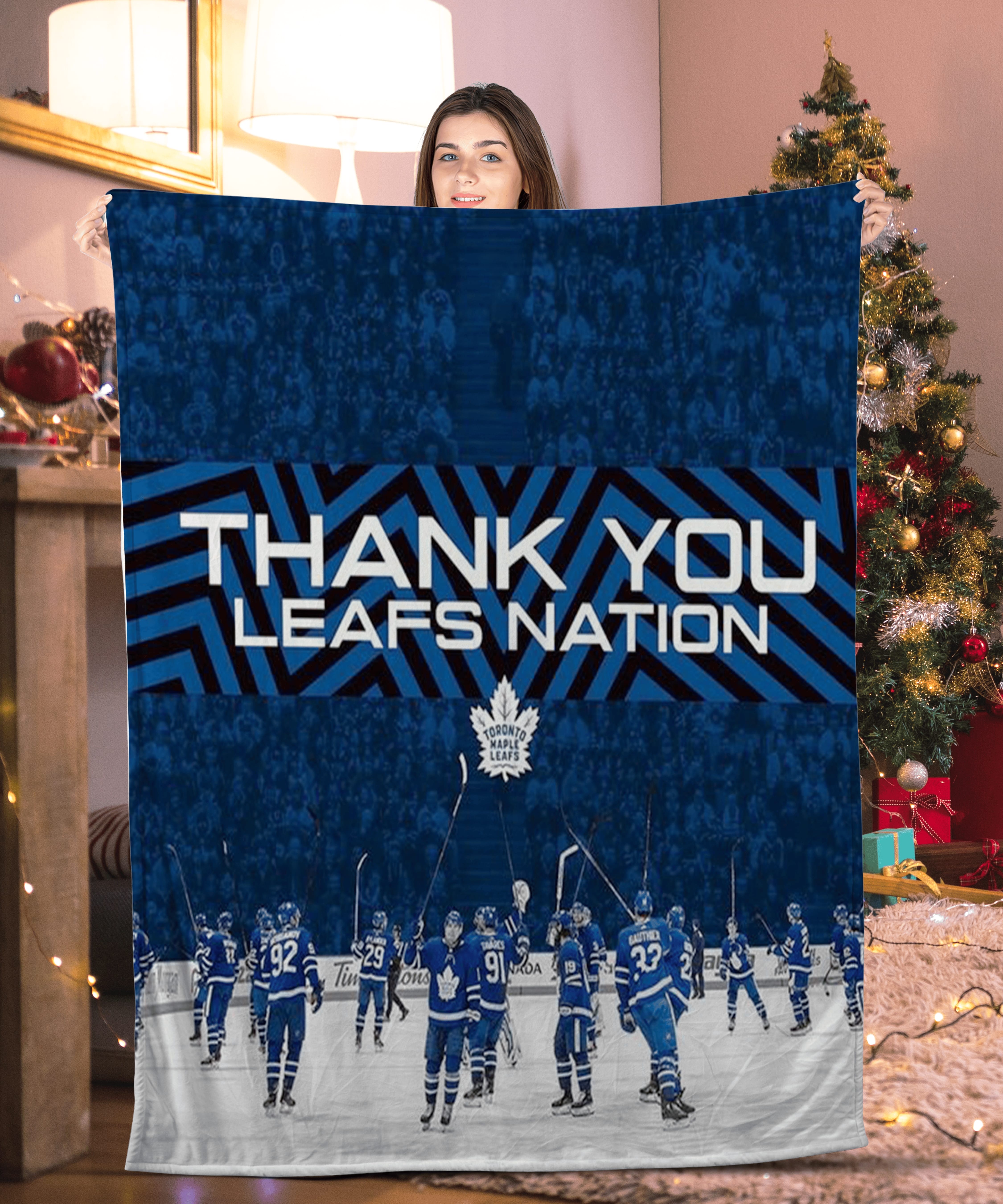 Thank You Leafs Nation Toronto Maple Leafs Blanket