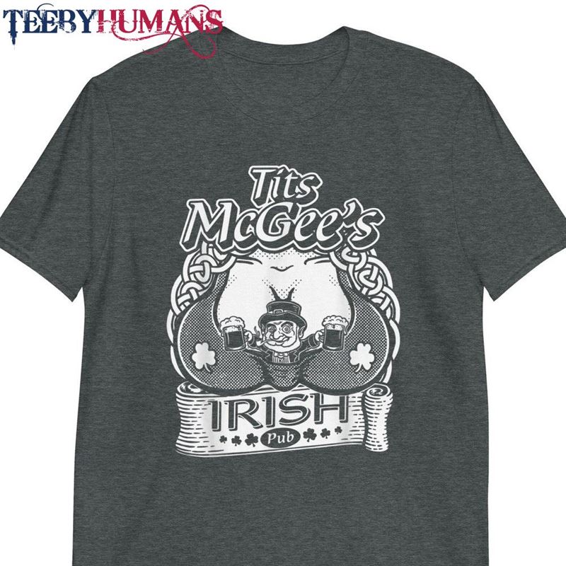 Tits Mcgee’ss Irish Pub Funny St Patrick Hoodie T-Shirt