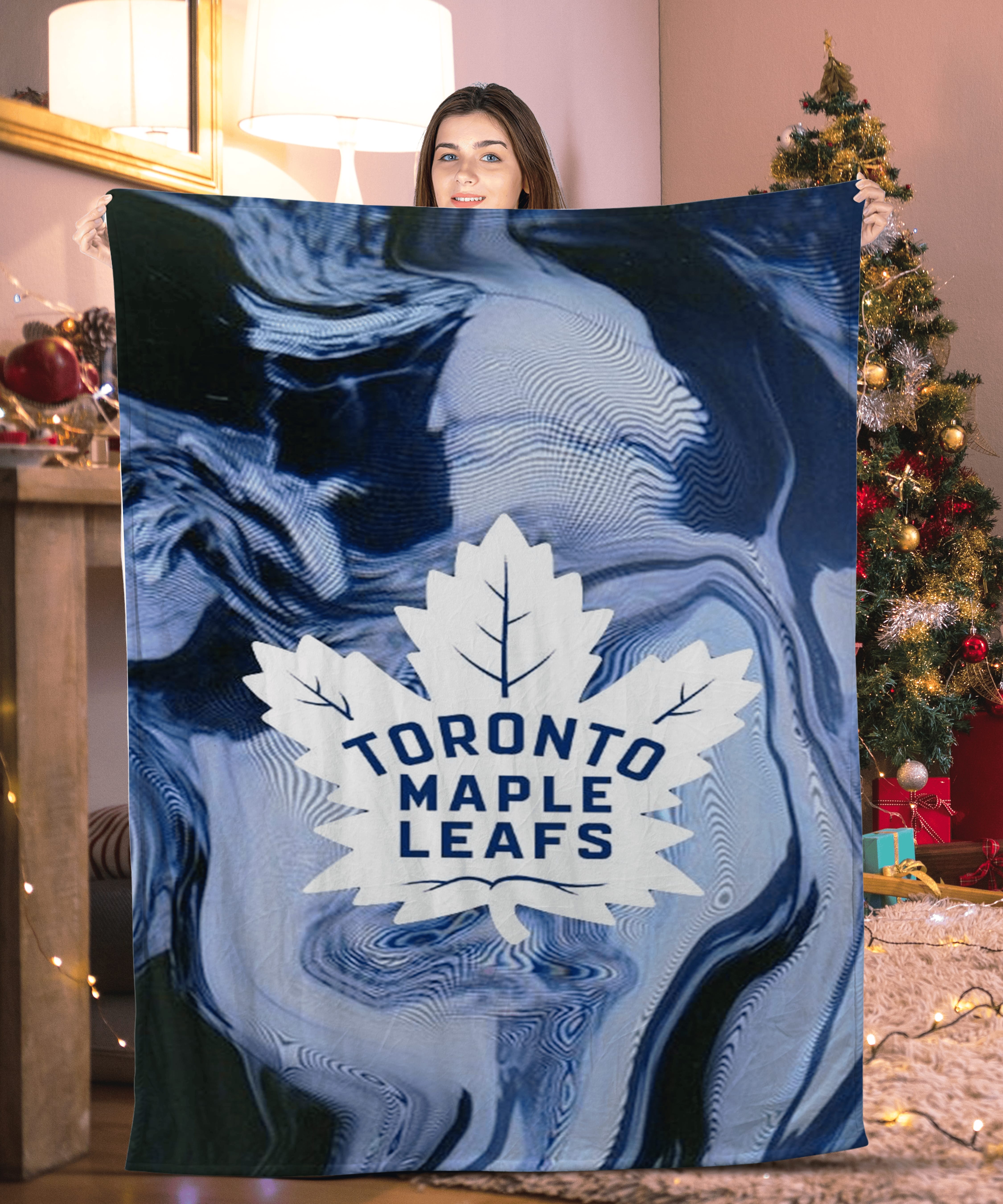 Toronto Maple Leafs Blanket Logo Blanket