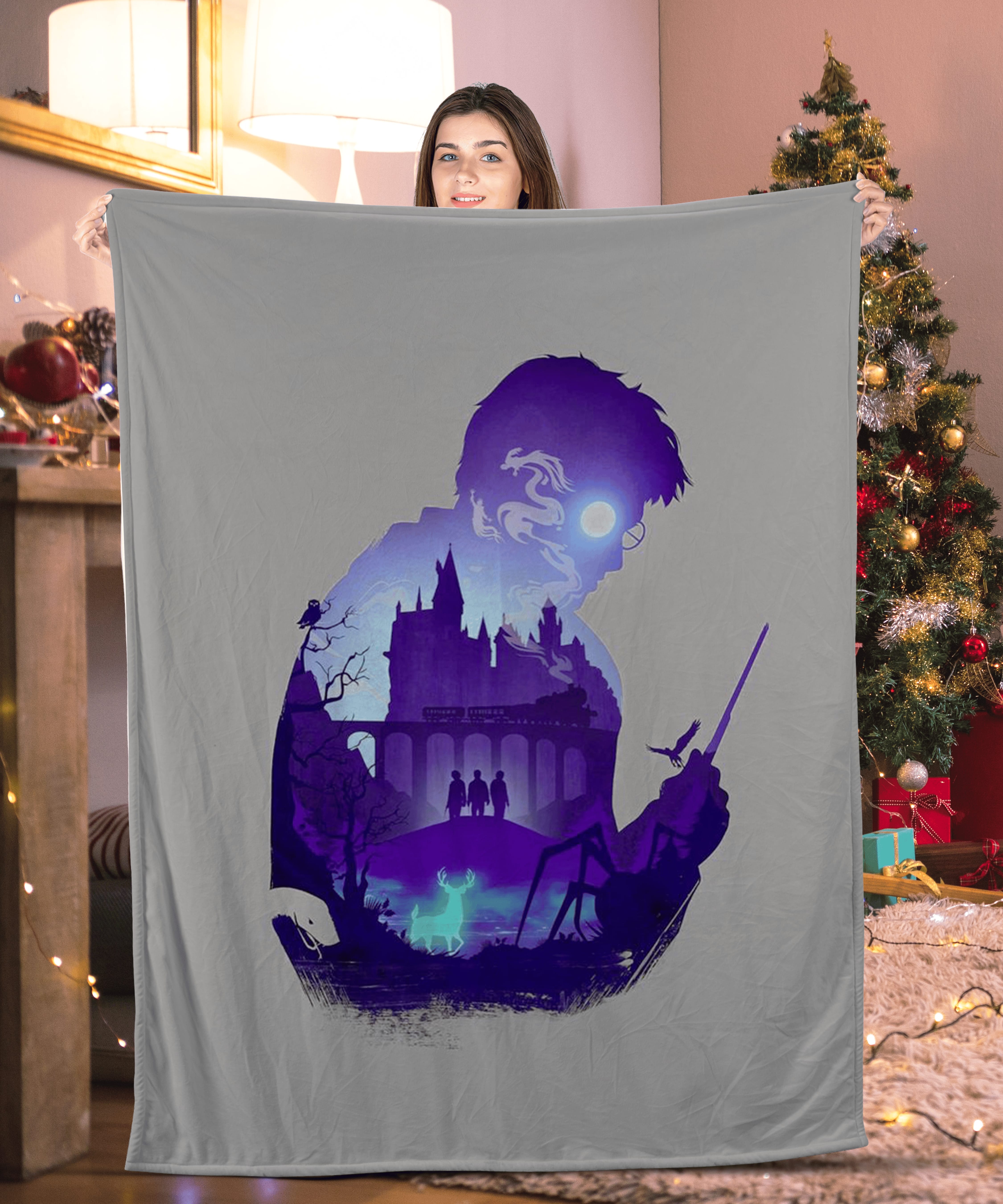 Vintage Harry Potter Blanket