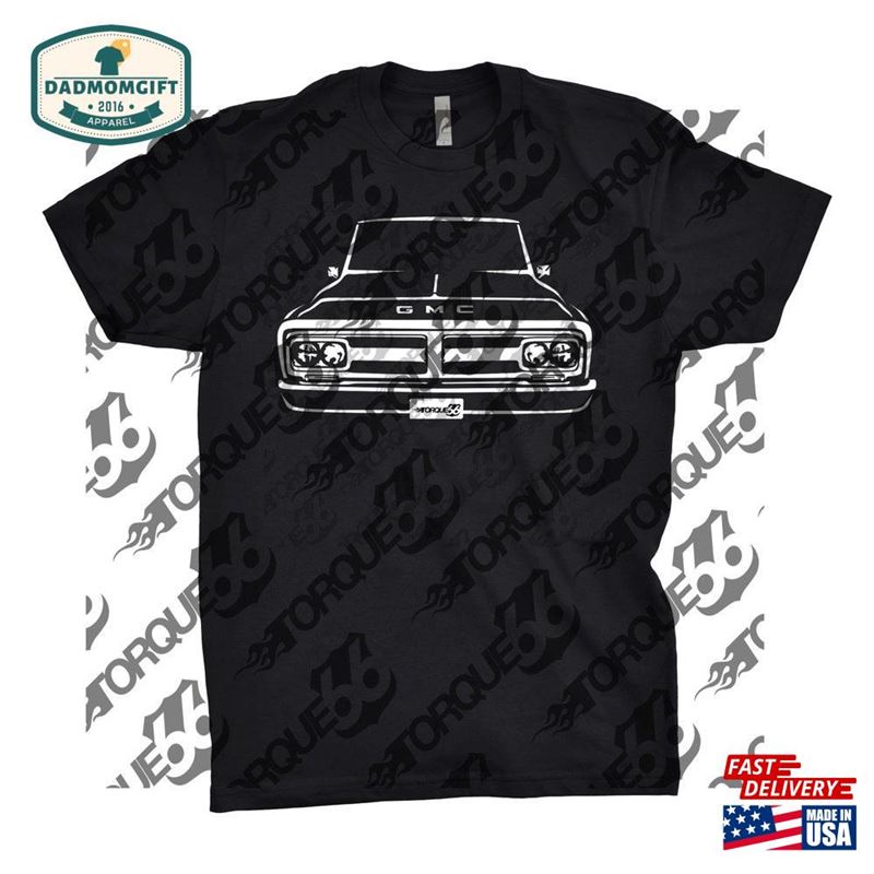 1969 Gmc Truck Shirt Car Enthusiast Art T-Shirt Classic