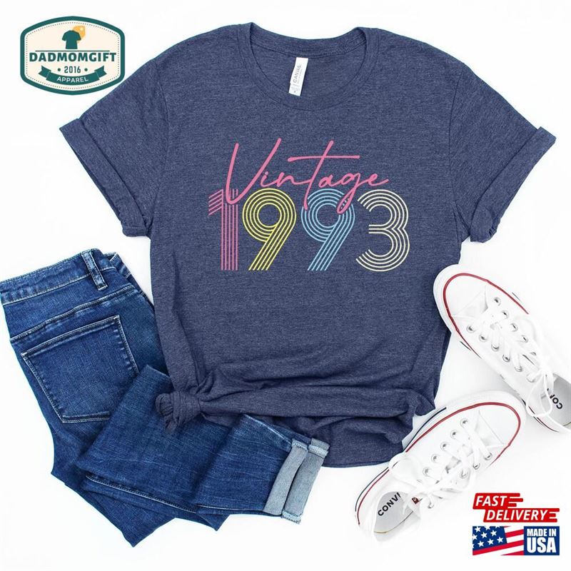 1993 Vintage Shirt Birthday 30Th Gift T-Shirt Classic