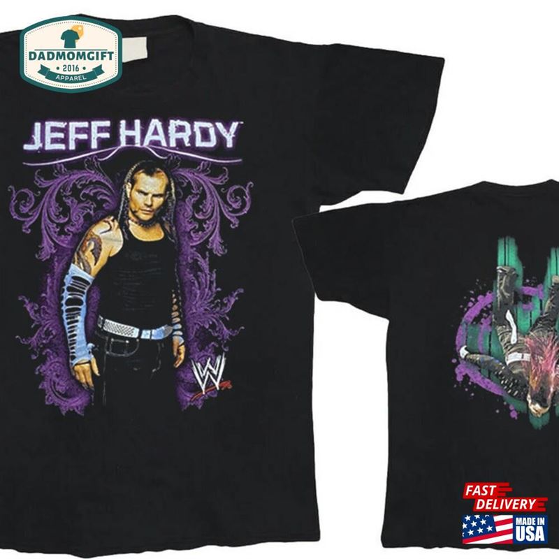 2007 Jeff Hardy Boyz Rock Wrestling T-Shirt The Shirt Classic Sweatshirt