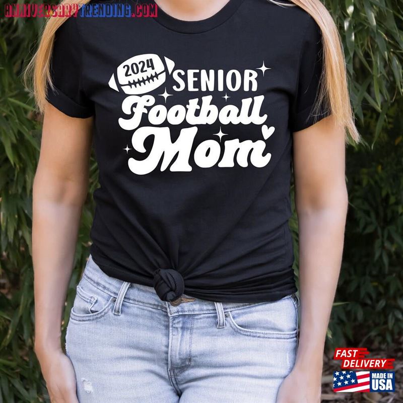 2024 Senior Mom Football Player T-Shirt Classic – Bipubunny Store