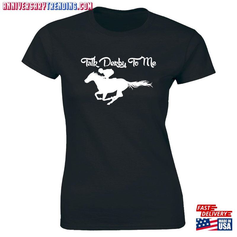 383 Talk Derby To Me Womens T-Shirt Classic – Bipubunny Store