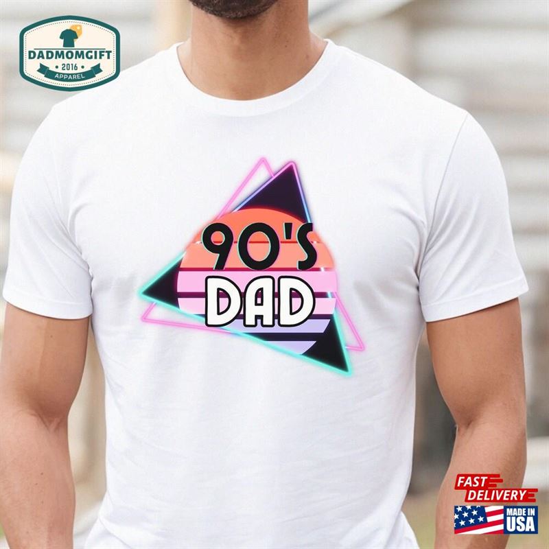 90S Dad Shirt Theme Nostalgia T-Shirt Sweatshirt