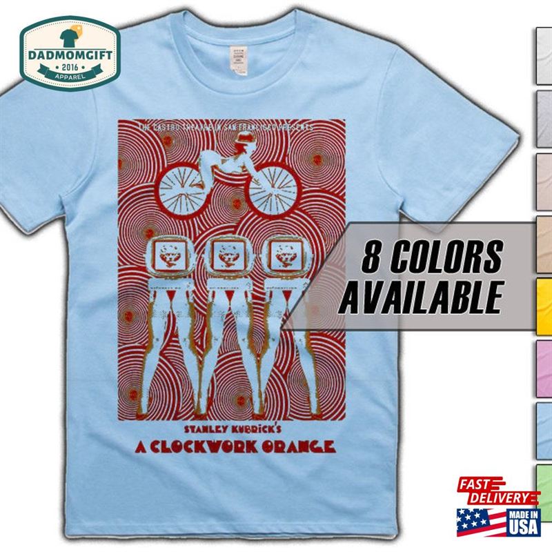 A Clockwork Orange V1 Movie T-Shirt 8 Colors Sizes S 5Xl Vintage Look Soft Cotton Classic Sweatshirt