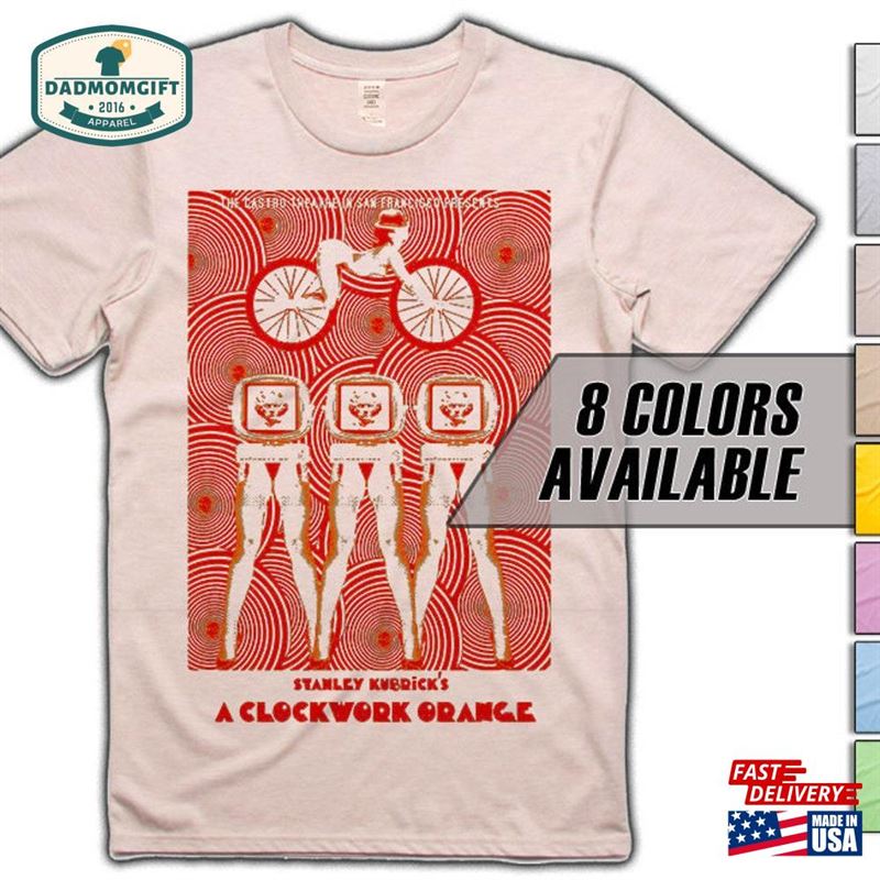 A Clockwork Orange V1 Movie T-Shirt 8 Colors Sizes S 5Xl Vintage Look Soft Cotton Classic Sweatshirt