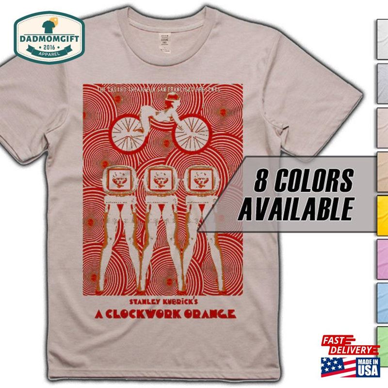 A Clockwork Orange V1 Movie T-Shirt 8 Colors Sizes S 5Xl Vintage Look Soft Cotton Classic Sweatshirt