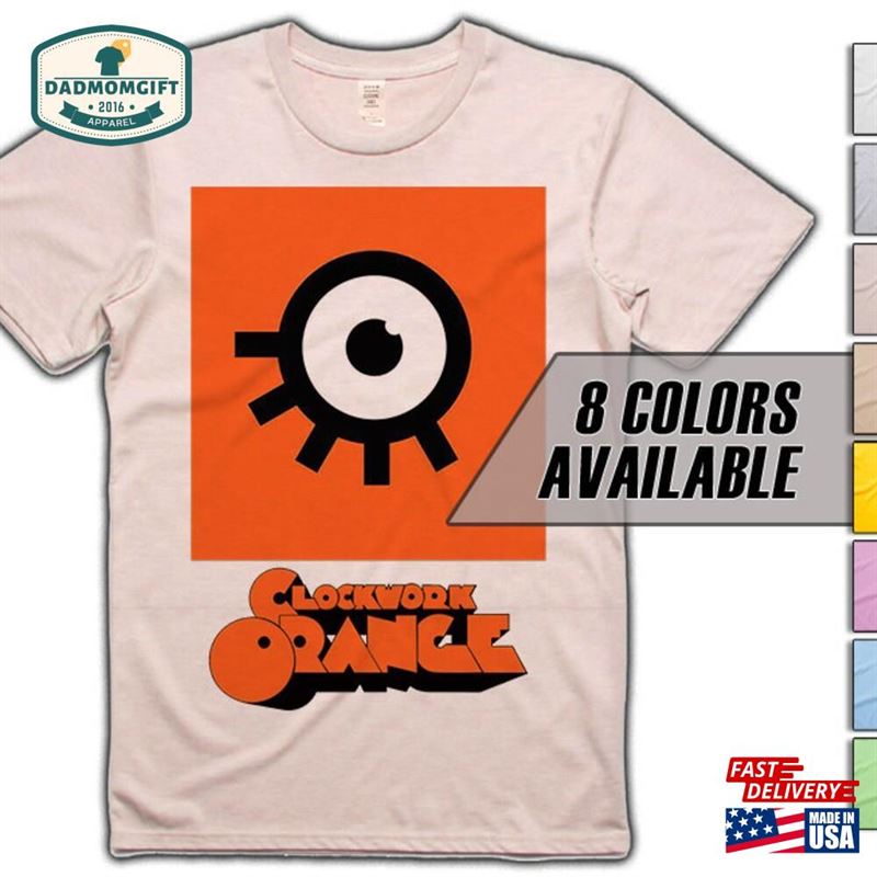 A Clockwork Orange V2 Movie T-Shirt 8 Colors Sizes S 5Xl Vintage Look Soft Cotton Classic Sweatshirt