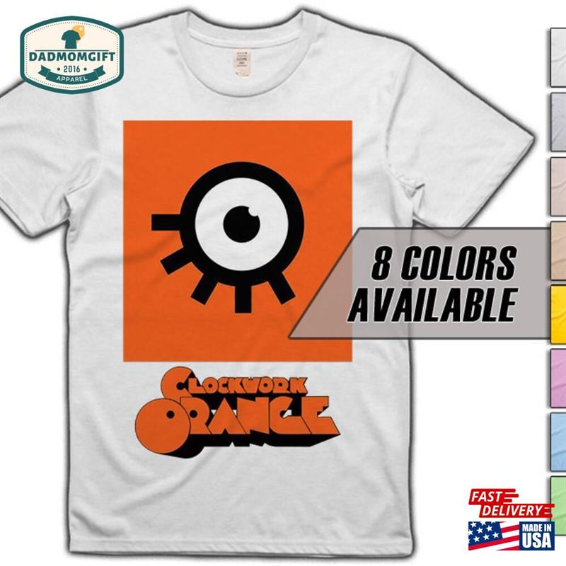 A Clockwork Orange V2 Movie T-Shirt 8 Colors Sizes S 5Xl Vintage Look Soft Cotton Classic Sweatshirt