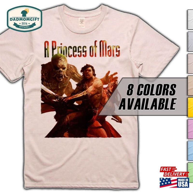 A Princess Of Mars V10 Movie T-Shirt 8 Colors Sizes S 5Xl Vintage Look Soft Cotton Sweatshirt Unisex