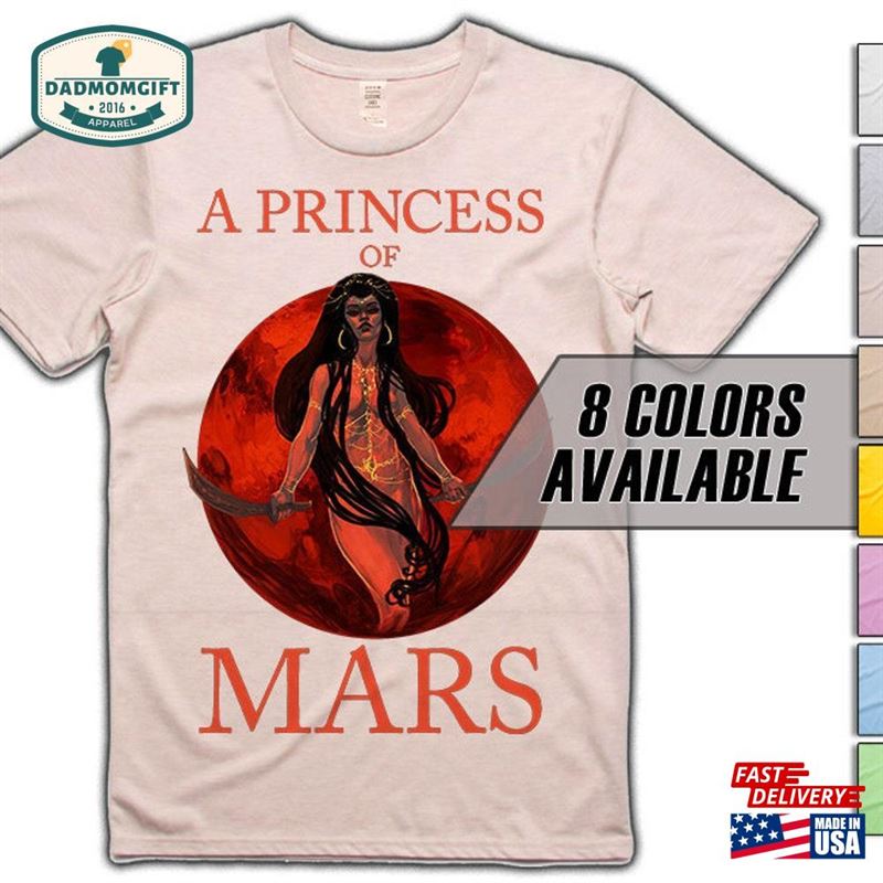 A Princess Of Mars V14 Movie T-Shirt 8 Colors Sizes S 5Xl Vintage Look Soft Cotton Unisex