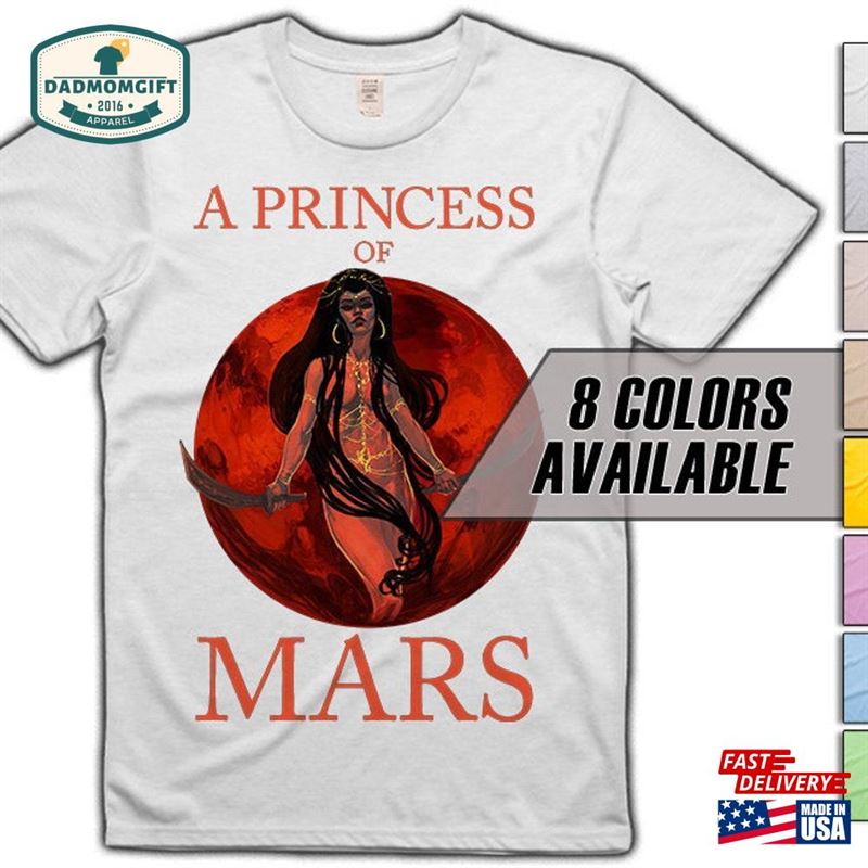 A Princess Of Mars V14 Movie T-Shirt 8 Colors Sizes S 5Xl Vintage Look Soft Cotton Unisex