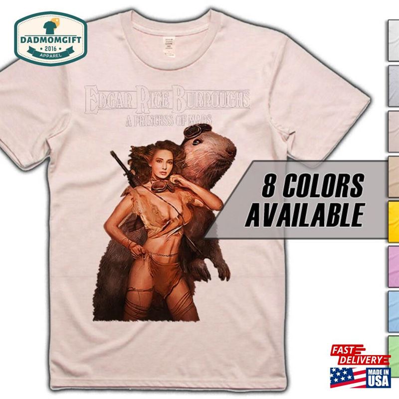 A Princess Of Mars V4 Movie T-Shirt 8 Colors Sizes S 5Xl Vintage Look Soft Cotton Unisex