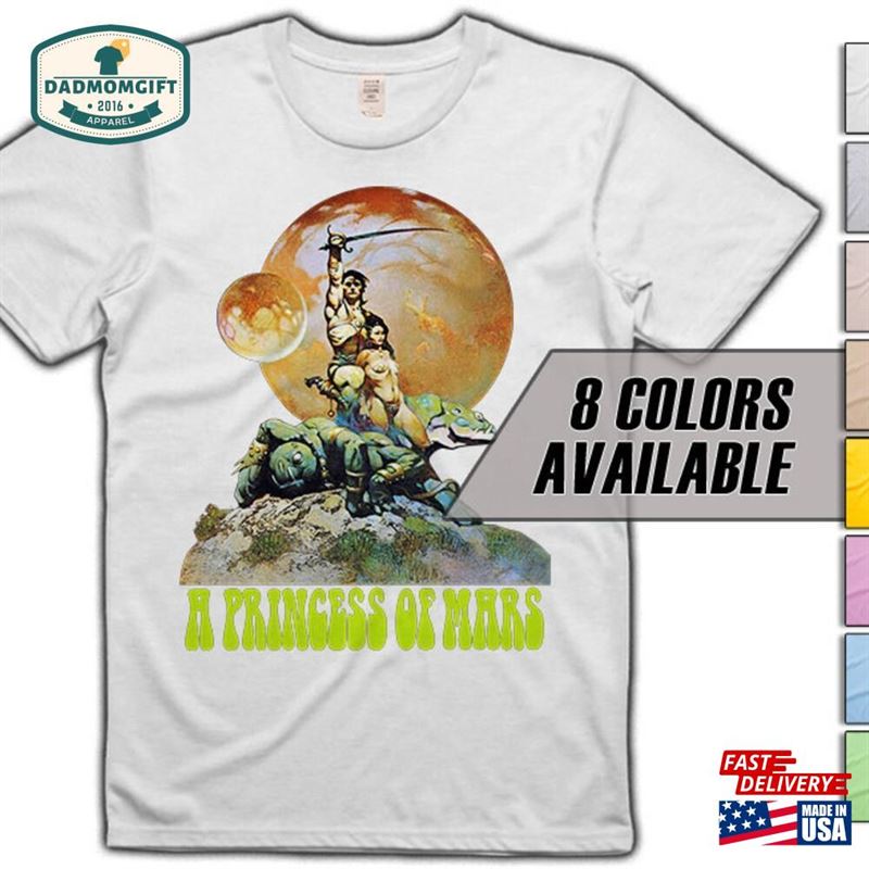 A Princess Of Mars V9 Movie T-Shirt 8 Colors Sizes S 5Xl Vintage Look Soft Cotton Unisex