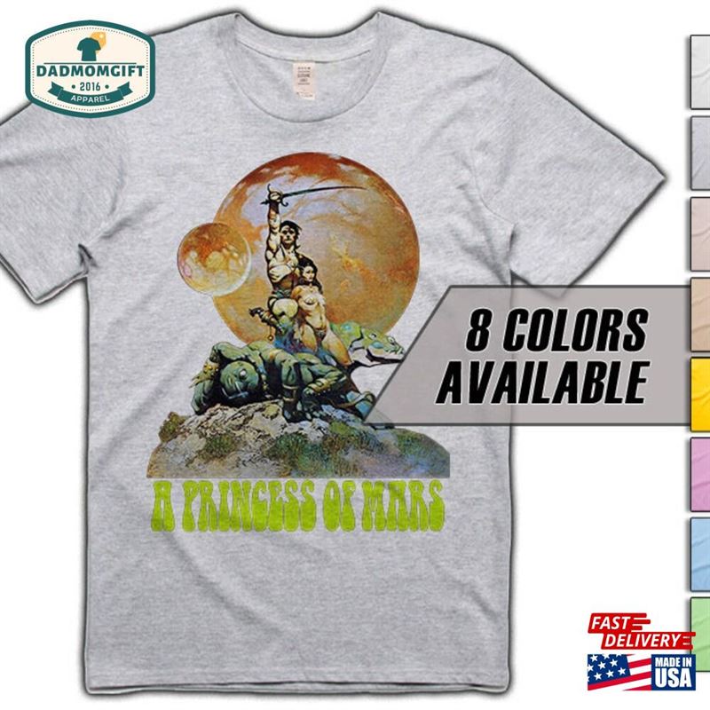 A Princess Of Mars V9 Movie T-Shirt 8 Colors Sizes S 5Xl Vintage Look Soft Cotton Unisex