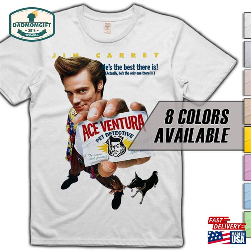 Ace Ventura Pet Detective V1 Movie T-Shirt 8 Colors Sizes S 5Xl Vintage Look Soft Cotton Classic Hoodie