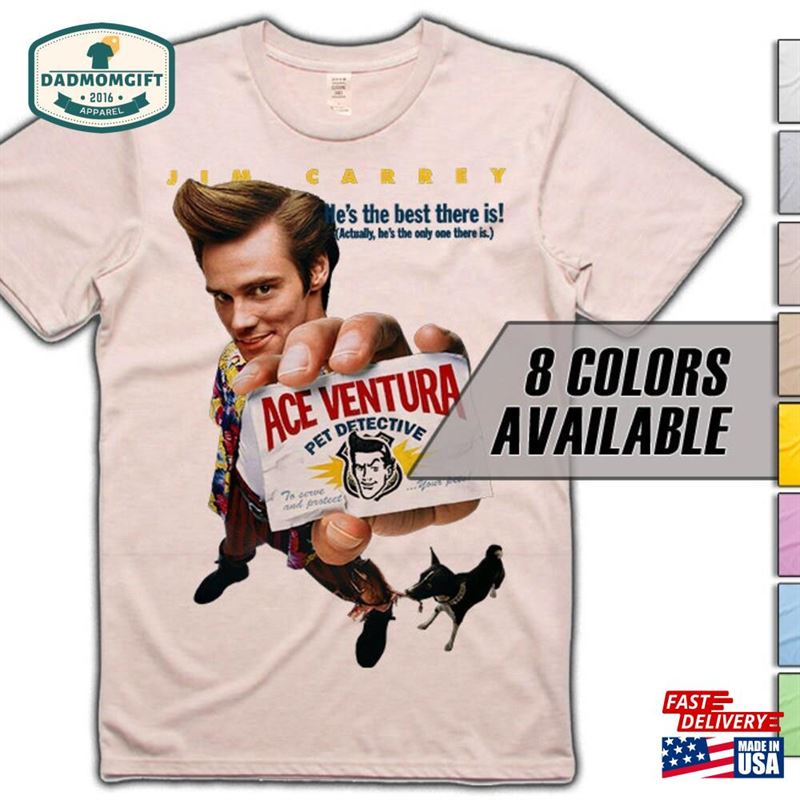 Ace Ventura Pet Detective V1 Movie T-Shirt 8 Colors Sizes S 5Xl Vintage Look Soft Cotton Classic Hoodie
