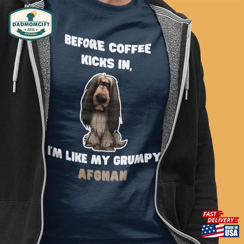 Afghan Hound T Shirt For Men And Women Gift Dog Lover Unisex T-Shirt