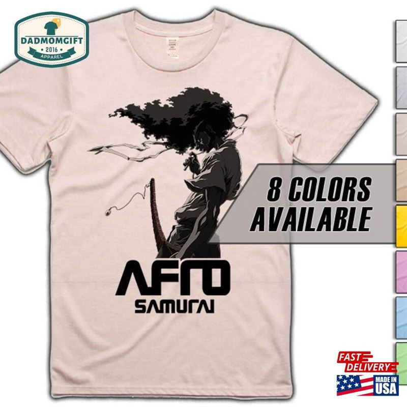 Afro Samurai V1 Movie T-Shirt 8 Colors Sizes S 5Xl Vintage Look Soft Cotton Sweatshirt