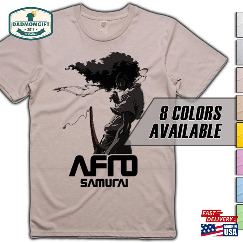 Afro Samurai V1 Movie T-Shirt 8 Colors Sizes S 5Xl Vintage Look Soft Cotton Sweatshirt