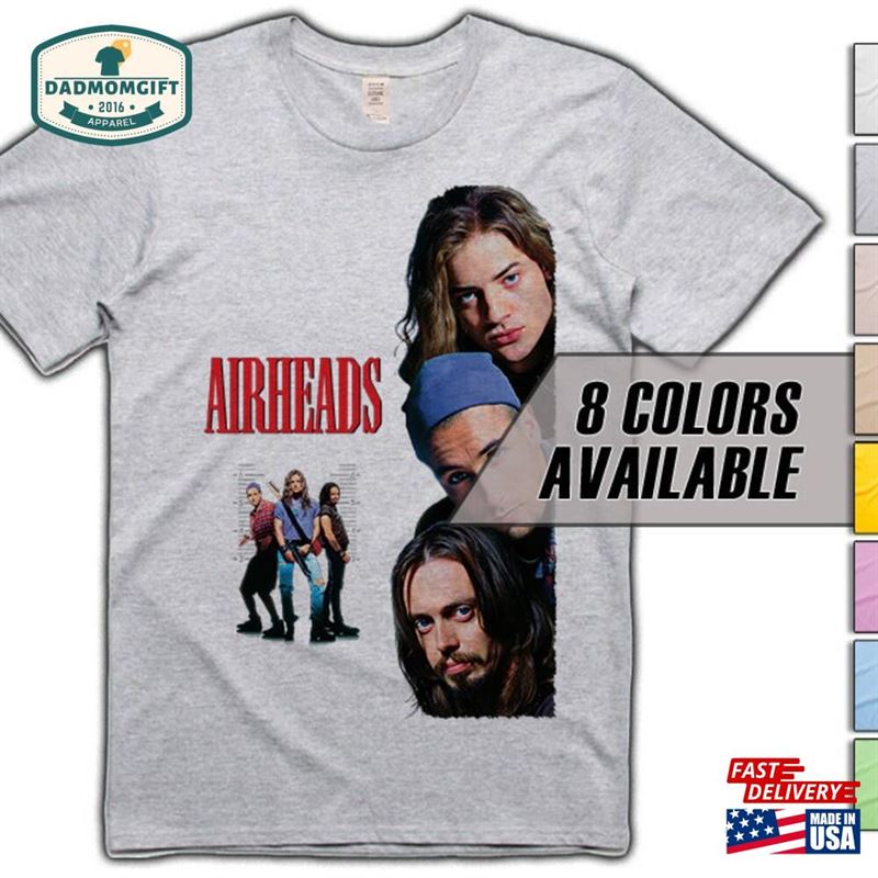 Airheads V1 Movie T-Shirt 8 Colors Sizes S 5Xl Vintage Look Soft Cotton Unisex