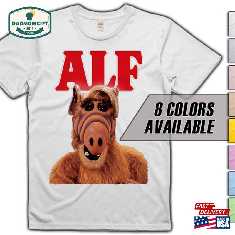 Alf V2 Movie T-Shirt 8 Colors Sizes S 5Xl Vintage Look Soft Cotton Sweatshirt Alf V2 Movie T-Shirt 8 Colors Sizes S 5Xl Vintage Look Soft Cotton Sweatshirt