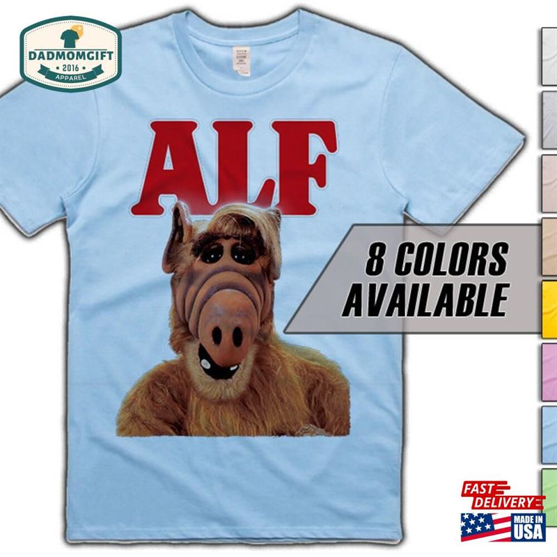 Alf V2 Movie T-Shirt 8 Colors Sizes S 5Xl Vintage Look Soft Cotton Sweatshirt Alf V2 Movie T-Shirt 8 Colors Sizes S 5Xl Vintage Look Soft Cotton Sweatshirt