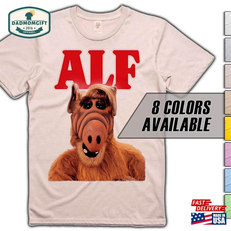 Alf V2 Movie T-Shirt 8 Colors Sizes S 5Xl Vintage Look Soft Cotton Sweatshirt Alf V2 Movie T-Shirt 8 Colors Sizes S 5Xl Vintage Look Soft Cotton Sweatshirt