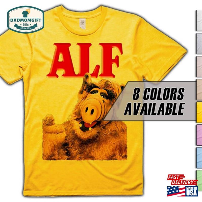 Alf V3 Movie T-Shirt 8 Colors Sizes S 5Xl Vintage Look Soft Cotton Sweatshirt
