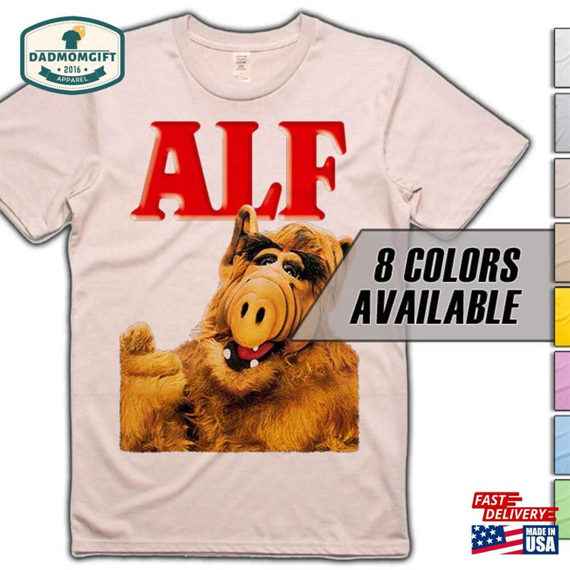 Alf V3 Movie T-Shirt 8 Colors Sizes S 5Xl Vintage Look Soft Cotton Sweatshirt