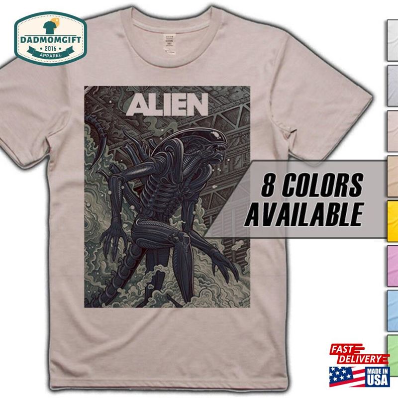 Alien V3 Movie T-Shirt 8 Colors Sizes S 5Xl Vintage Look Soft Cotton Unisex Sweatshirt