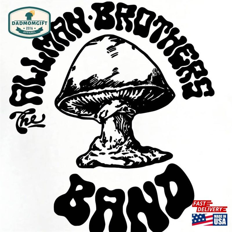 Allman Brothers Band Mushroom T Shirt 70 Classic T-Shirt