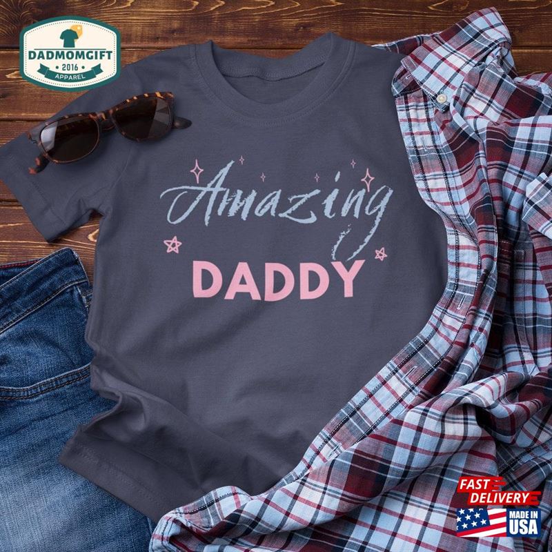 Amazing Daddy Men’s Performance T-Shirt Unique Father Sweatshirt Unisex