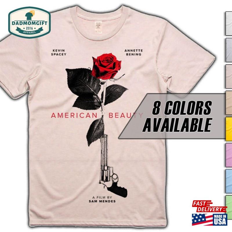 American Beauty V1 Movie T-Shirt 8 Colors Sizes S 5Xl Vintage Look Soft Cotton Sweatshirt Classic