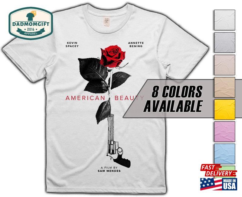 American Beauty V1 Movie T-Shirt 8 Colors Sizes S 5Xl Vintage Look Soft Cotton Sweatshirt Classic