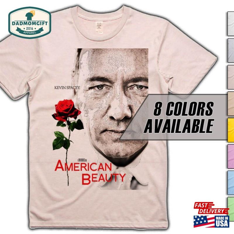 American Beauty V2 Movie T-Shirt 8 Colors Sizes S 5Xl Vintage Look Soft Cotton Classic