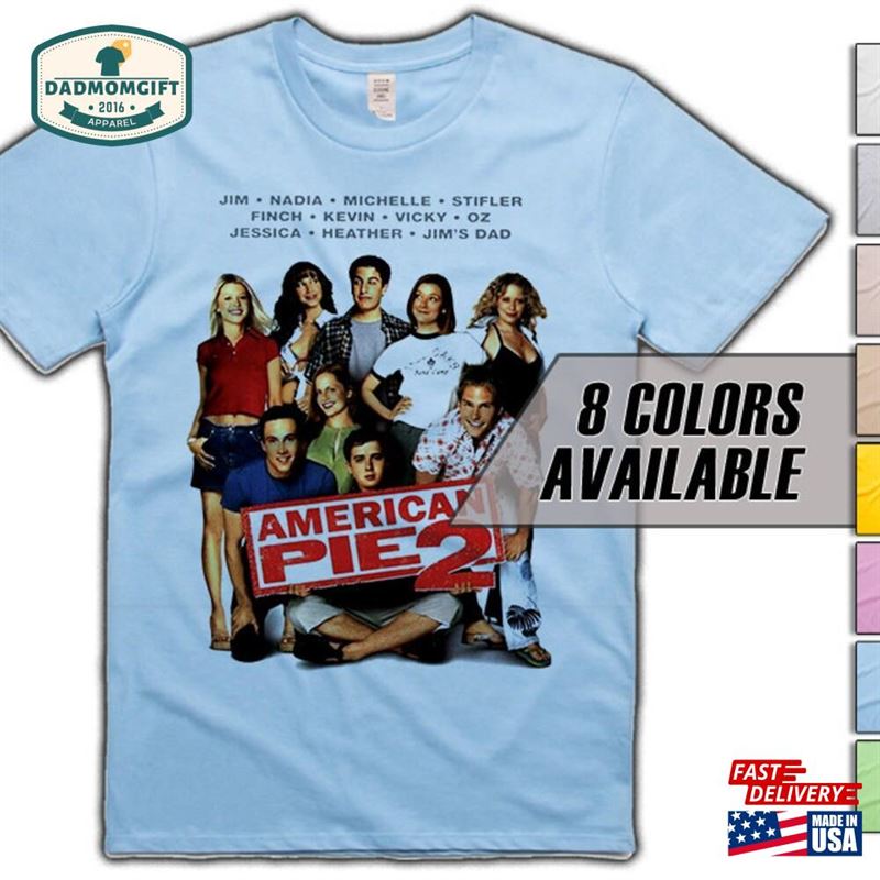 American Pie V1 Movie T-Shirt 8 Colors Sizes S 5Xl Vintage Look Soft Cotton Classic Unisex