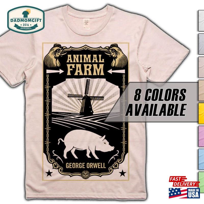 Animal Farm V1 Movie T-Shirt 8 Colors Sizes S 5Xl Vintage Look Soft Cotton Hoodie Sweatshirt