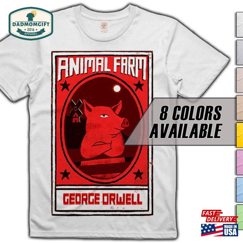 Animal Farm V4 Movie T-Shirt 8 Colors Sizes S 5Xl Vintage Look Soft Cotton Unisex Sweatshirt