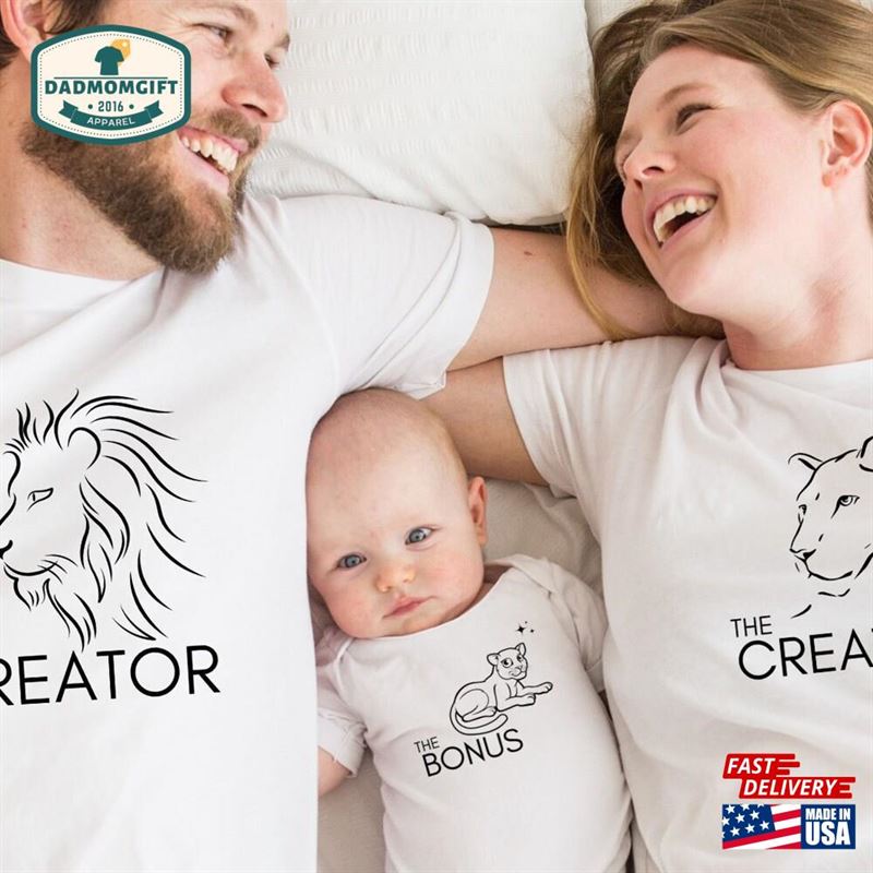 Announcing New Baby Matching Family T-Shirt Classic