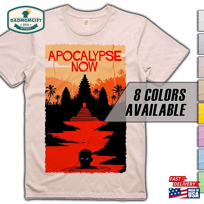 Apocalypse Now V1 Movie T-Shirt 8 Colors Sizes S 5Xl Vintage Look Soft Cotton Unisex Classic