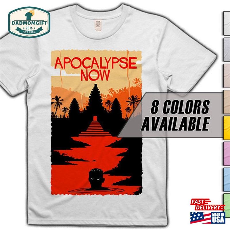 Apocalypse Now V1 Movie T-Shirt 8 Colors Sizes S 5Xl Vintage Look Soft Cotton Unisex Classic